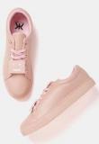 Kook N Keech Peach Casual Sneakers Men