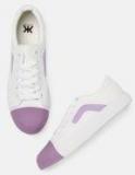 Kook N Keech White Canvas Regular Sneakers Women