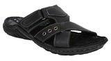 Kosher Black Slippers Men