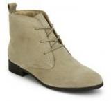 La Briza Ankle Length Beige Boots Women