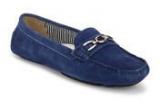 La Briza Blue Moccasins Women