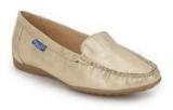 La Briza Golden Moccasins Women