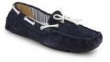 La Briza Pradera Navy Blue Moccasins Women