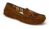 La Briza Tan Moccasins Women