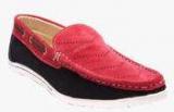 La Calzado Red Loafers Boys