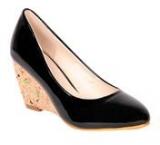 La Isla Black Wedges Women