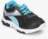 Lancer Black Running Shoes Boys