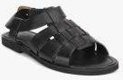 Language Black Sandals Men