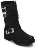 Lara Karen Ankle Length Black Boots Women