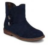 Lara Karen Ankle Length Navy Blue Boots Women