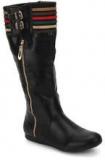 Lara Karen Calf Length Black Boots women