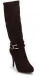 Lara Karen Calf Length Brown Boots Women