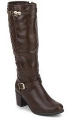 Lara Karen Knee Length Coffee Boots women