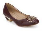 Lara Karen Maroon Belly Shoes Women