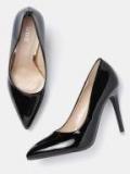 Lavie Black Solid Pumps Women