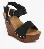 Lavie Black Studs Wedges women