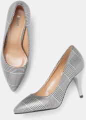 Lavie Grey & Black Checked Pumps women