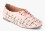 Lavie Pink Lazer Cut Lifestyle Shoes women