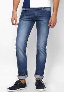 Lee Blue Slim Fit Jeans men