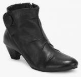 Lee Cooper Ankle Length Black Boots women