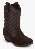 Lee Cooper Brown Calf Length Boots women