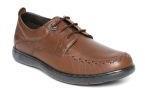 Lee Cooper Brown Leather Regular Derbys Shoes Men