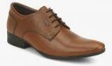 Lee Cooper Derby Tan Formal Shoes men