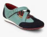 Lee Cooper Green Belly Shoes women