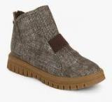 Lee Cooper Grey Ankle Length Boots women