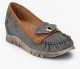 Lee Cooper Grey Moccasins women