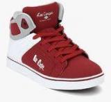 Lee Cooper Maroon Casual Sneakers Women