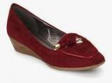 Lee Cooper Maroon Moccasins women