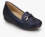 Lee Cooper Navy Blue Moccasins women