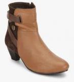 Lee Cooper Tan Ankle Length Boots Women