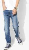 Levis Blue Regular Fit Mid Rise Clean Look Stretchable Jeans 511 Men