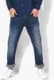 Levis Blue Regular Fit Mid Rise Clean Look Stretchable Jeans Men