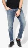 Levis Men Blue Slim Tapered Fit Mid Rise Clean Look Stretchable Jeans 512 Men