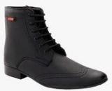 Levon London Black Boots Men