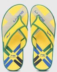 Li-ning Dhoom Yellow Flip Flops women