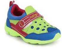 Liberty Footfun Green Running Shoes boys