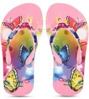 Liberty Footfun Pink Flip Flops Boys