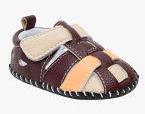 Lilliput Brown Sandals Girls