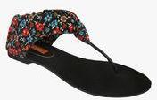 Looks Black Sandals women