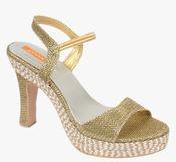 Looks Golden Stilettos Women