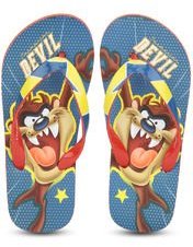 Looney Tunes Blue Flip Flops boys