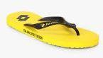 Lotto Peppi Yellow Flip Flops Men