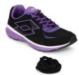 Lotto Sunrise Ii Black Running Shoes Women