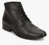 Louis Philippe Black Boots Men