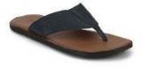 Louis Philippe Black Slippers Men