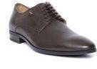 Louis Philippe Coffee Brown Leather Formal Derbys Men